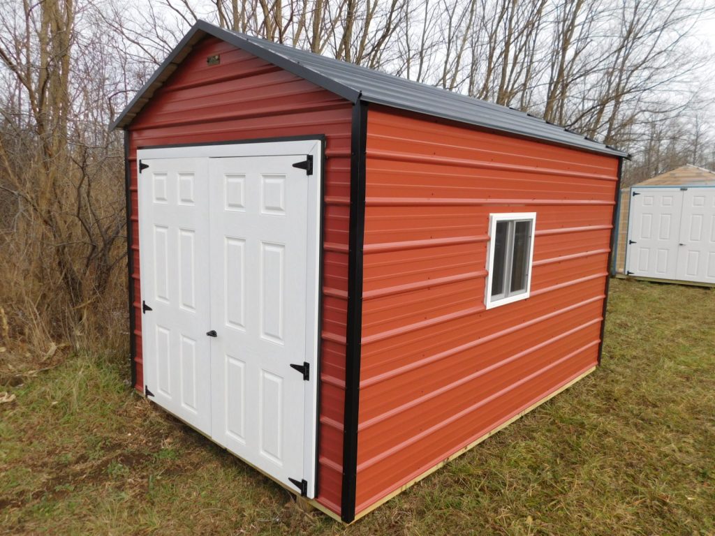 8×12 ECO aframe storage shed display 2021 — FREE delivery within 20