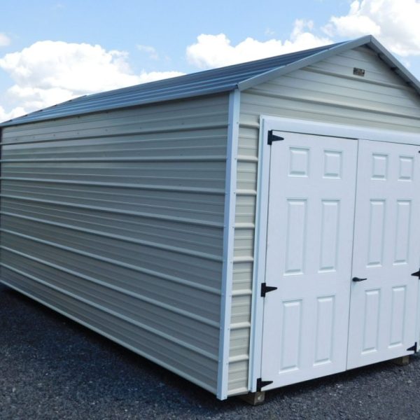 8x16 A-FRAME SHED  DISPLAY #2040 ---- FREE delivery within 20 miles of waterloo ny. we deliver to any town in upstate ny call for delivery price over 20 miles ------------
